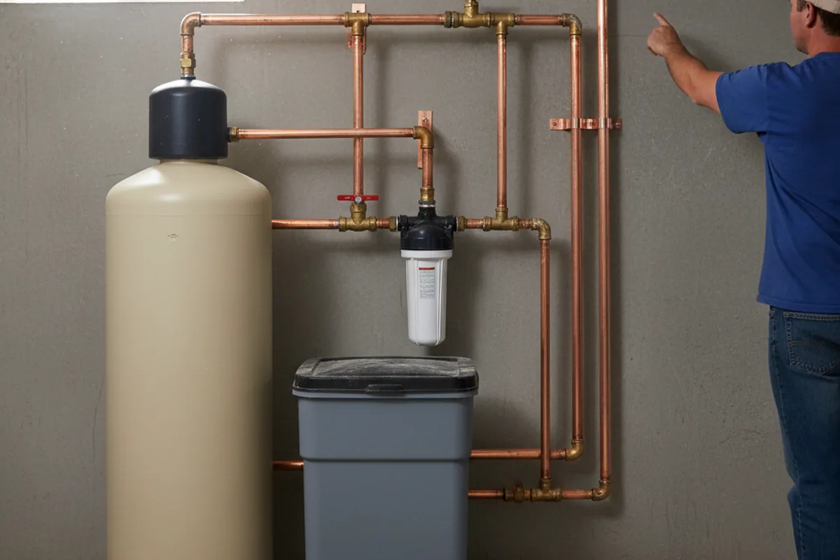 Whole-house water treatment system installed in Presto
